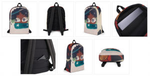 Mia Backpack, graphics backpack